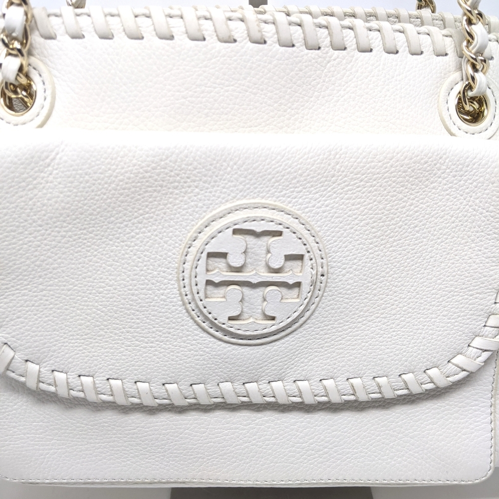 🦄 RARE🎉HPx4🎉 Tory Burch Marion Bag Shoulder Chain Tote 🎉🦄Rare! LIMITED ED! - Picture 3 of 16